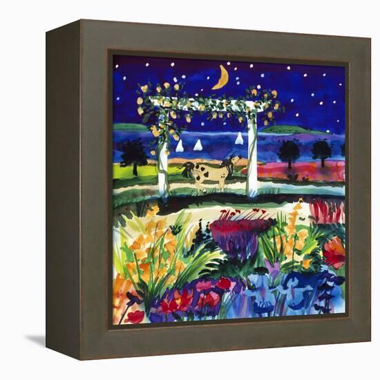 Views of August Stars-Mike Smith-Framed Premier Image Canvas