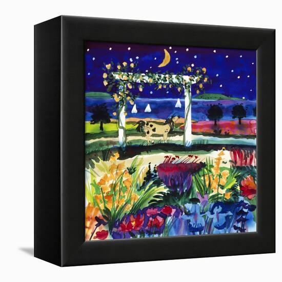 Views of August Stars-Mike Smith-Framed Premier Image Canvas