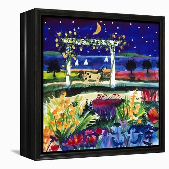 Views of August Stars-Mike Smith-Framed Premier Image Canvas