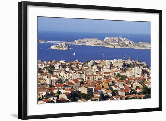 Views of Chateau D'If and Frioul Island, Marseille, Provence, France-John Miller-Framed Photographic Print