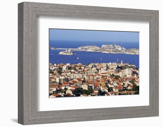 Views of Chateau D'If and Frioul Island, Marseille, Provence, France-John Miller-Framed Photographic Print