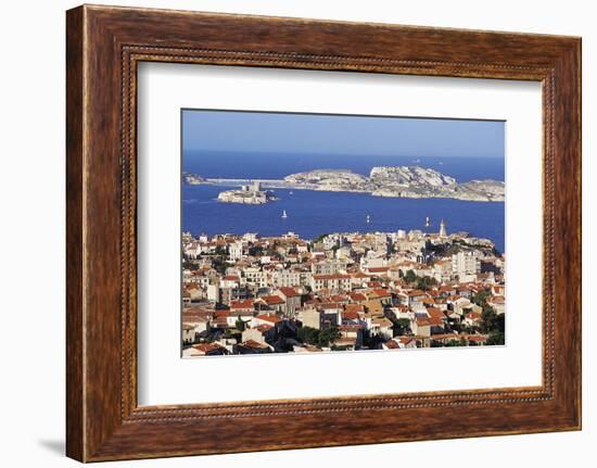 Views of Chateau D'If and Frioul Island, Marseille, Provence, France-John Miller-Framed Photographic Print