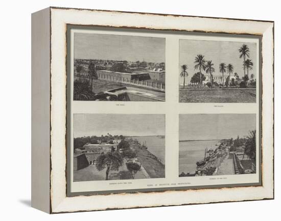 Views of Khartoum-null-Framed Premier Image Canvas