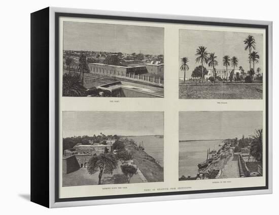 Views of Khartoum-null-Framed Premier Image Canvas