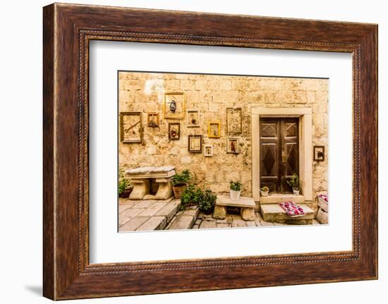 Views of Korcula Island, Croatia, Europe-Laura Grier-Framed Photographic Print