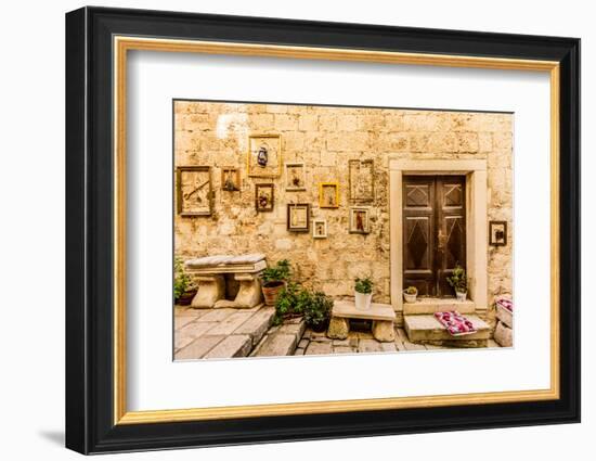 Views of Korcula Island, Croatia, Europe-Laura Grier-Framed Photographic Print