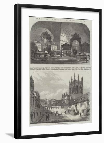 Views of Merton College, Oxford-null-Framed Giclee Print
