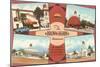 Views of the Brown Derby Restaurant, Retro-null-Mounted Art Print