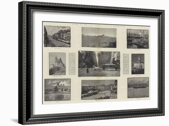 Views of the City and Harbour of Marseilles-George L. Seymour-Framed Giclee Print