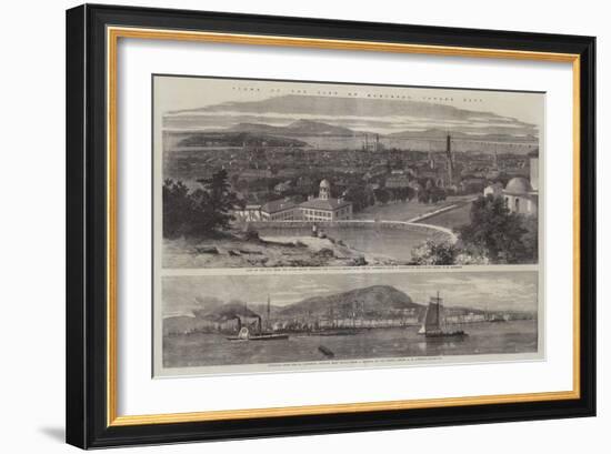 Views of the City of Montreal, Canada East-Richard Principal Leitch-Framed Giclee Print