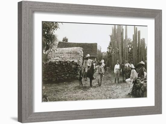 Views of the Mexican Revolution-null-Framed Giclee Print