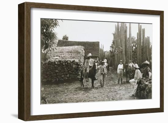 Views of the Mexican Revolution-null-Framed Giclee Print