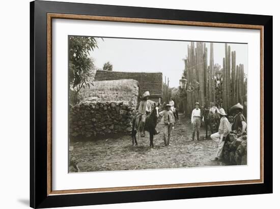 Views of the Mexican Revolution-null-Framed Giclee Print