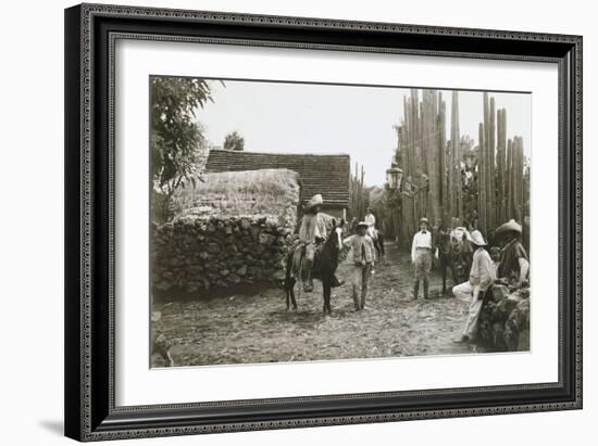 Views of the Mexican Revolution-null-Framed Giclee Print