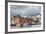 Views of the Port City of Lerwick, Shetland Islands, Scotland, United Kingdom, Europe-Michael Nolan-Framed Photographic Print