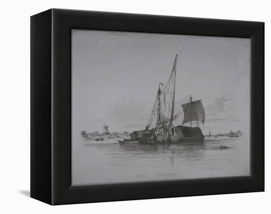 Views of the River Thames, 1829-Edward William Cooke-Framed Premier Image Canvas