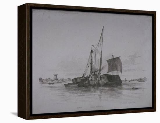 Views of the River Thames, 1829-Edward William Cooke-Framed Premier Image Canvas