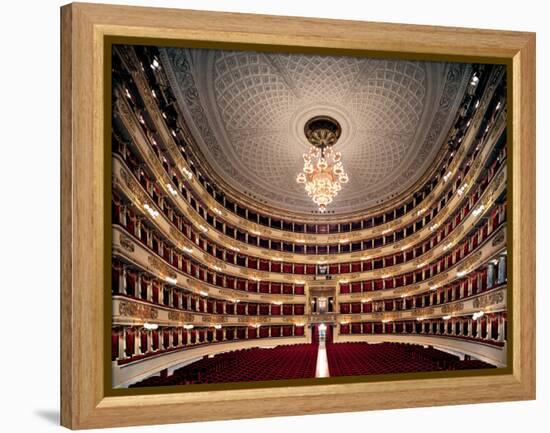 Views of the Teatro Alla Scala-Piermarini Giuseppe-Framed Premier Image Canvas