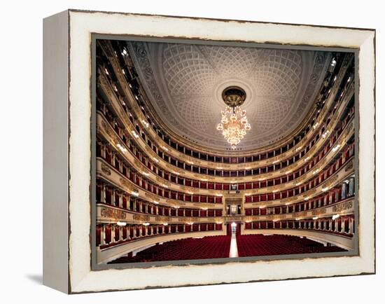 Views of the Teatro Alla Scala-Piermarini Giuseppe-Framed Premier Image Canvas