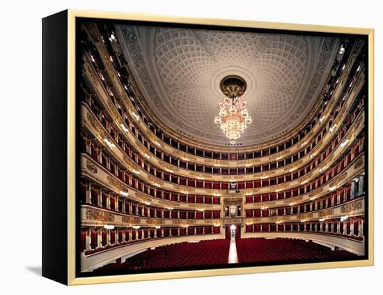 Views of the Teatro Alla Scala-Piermarini Giuseppe-Framed Premier Image Canvas