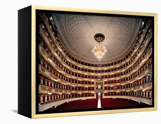 Views of the Teatro Alla Scala-Piermarini Giuseppe-Framed Premier Image Canvas