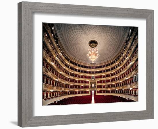 Views of the Teatro Alla Scala-Piermarini Giuseppe-Framed Photographic Print