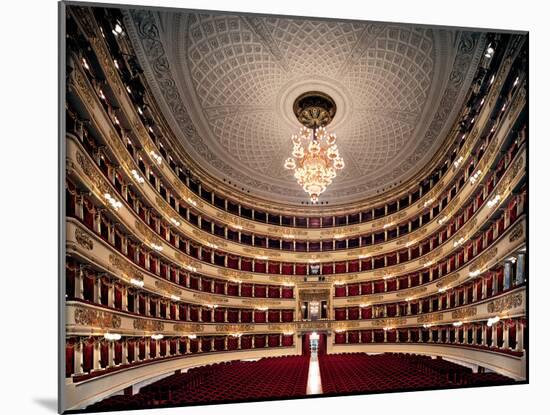 Views of the Teatro Alla Scala-Piermarini Giuseppe-Mounted Photographic Print