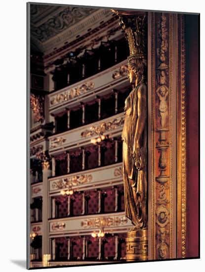 Views of the Teatro Alla Scala-Piermarini Giuseppe-Mounted Photographic Print