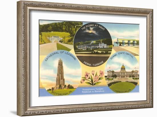 Views of Western Pennsylvania-null-Framed Art Print