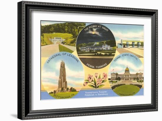 Views of Western Pennsylvania-null-Framed Art Print