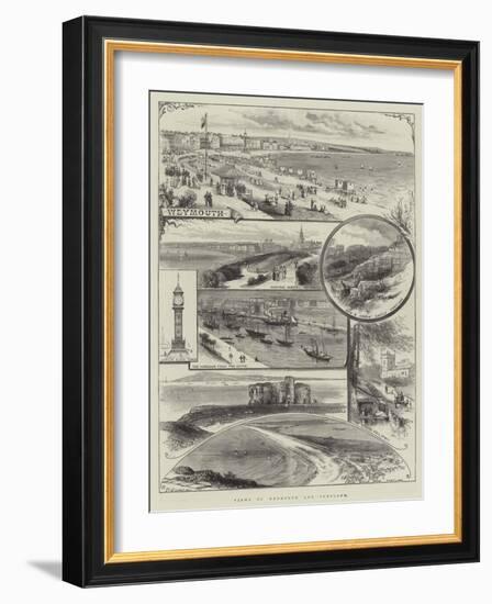 Views of Weymouth and Portland-null-Framed Giclee Print