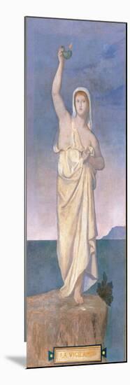 Vigilance, town house of Madame Vignon History-Pierre Puvis de Chavannes-Mounted Art Print