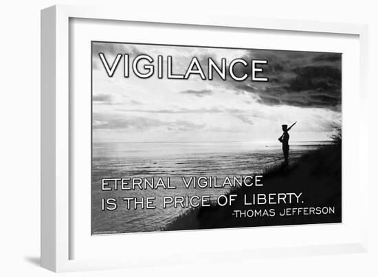 Vigilance-null-Framed Premium Giclee Print