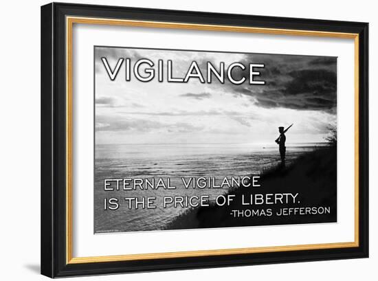 Vigilance-null-Framed Premium Giclee Print