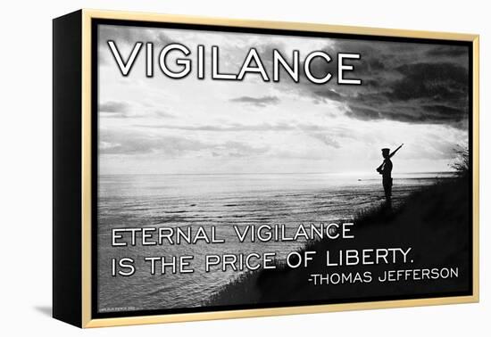 Vigilance-null-Framed Stretched Canvas