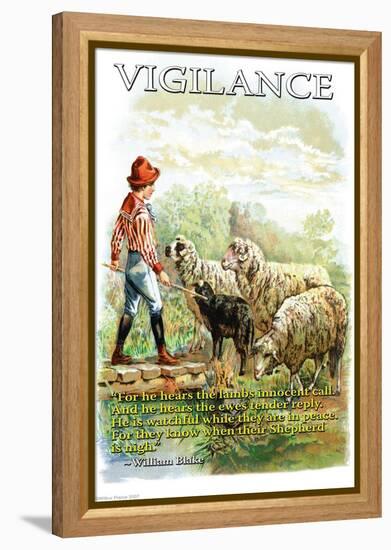 Vigilance-null-Framed Stretched Canvas