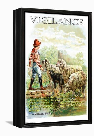 Vigilance-null-Framed Stretched Canvas