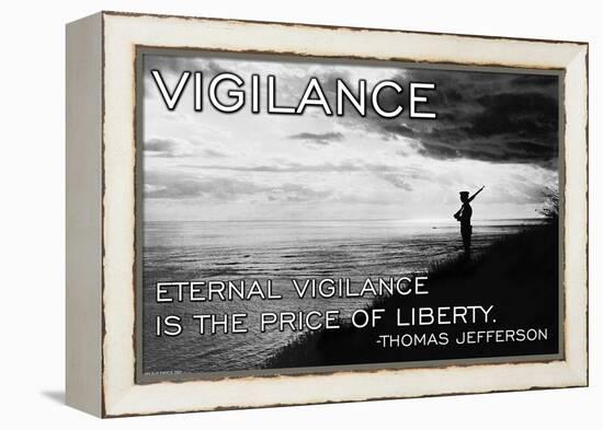 Vigilance-null-Framed Stretched Canvas