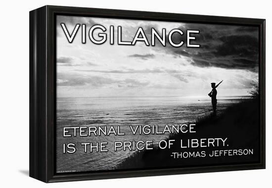 Vigilance-null-Framed Stretched Canvas