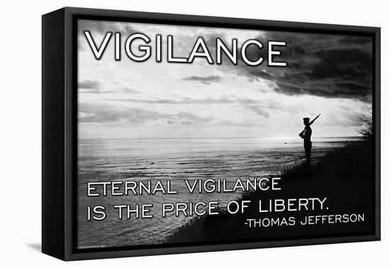 Vigilance-null-Framed Stretched Canvas