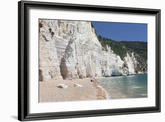 Vignanotica Bay Between Mattinata and Vieste, Gargano, Foggia Province, Puglia, Italy, Europe-Markus Lange-Framed Photographic Print