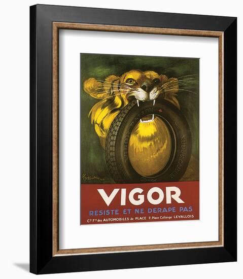 Vigor, Resiste Et Ne Derape Pas-null-Framed Art Print