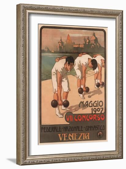Vii Federal Gymnastics Competition, 1907-Giovanni Battista Carpanetto-Framed Giclee Print