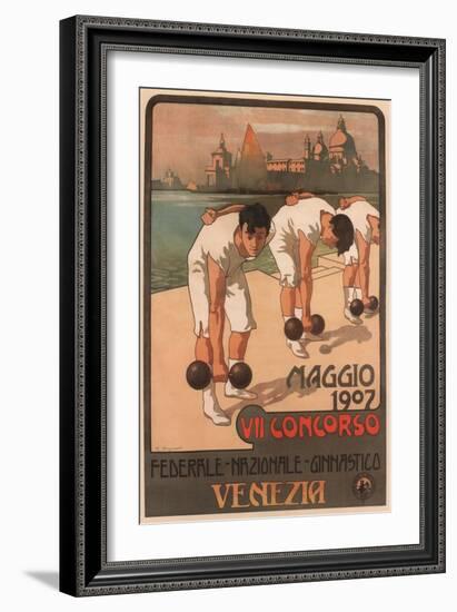 Vii Federal Gymnastics Competition, 1907-Giovanni Battista Carpanetto-Framed Giclee Print