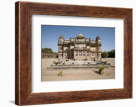 Vijay Vilas Palace, Built from Red Sandstone for the Maharao of Kutch During the 1920S, Mandvi-Annie Owen-Framed Photographic Print