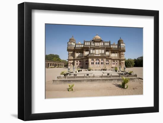 Vijay Vilas Palace, Built from Red Sandstone for the Maharao of Kutch During the 1920S, Mandvi-Annie Owen-Framed Photographic Print