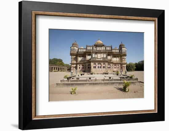 Vijay Vilas Palace, Built from Red Sandstone for the Maharao of Kutch During the 1920S, Mandvi-Annie Owen-Framed Photographic Print