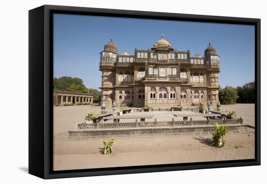 Vijay Vilas Palace, Built from Red Sandstone for the Maharao of Kutch During the 1920S, Mandvi-Annie Owen-Framed Premier Image Canvas