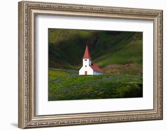 Vik, Church-Catharina Lux-Framed Photographic Print