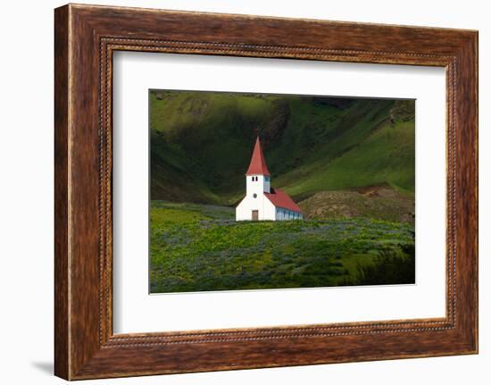 Vik, Church-Catharina Lux-Framed Photographic Print